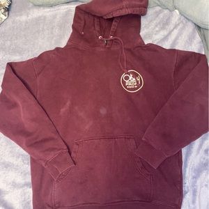 Obey prop red/maroon hoody